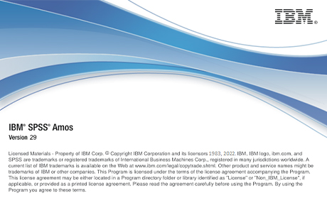 IBM SPSS Amos 29 软件下载安装及注册激活教程